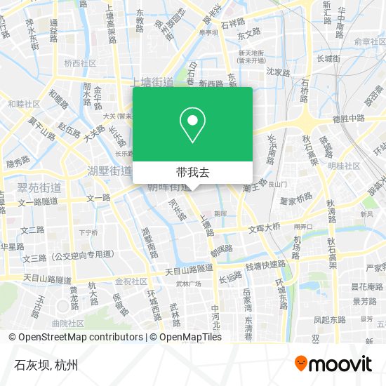 石灰坝地图