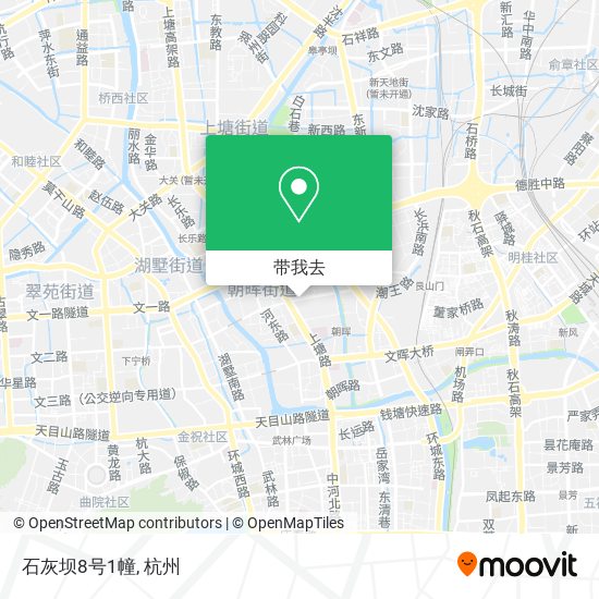 石灰坝8号1幢地图