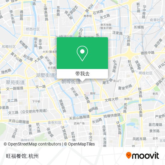 旺福餐馆地图