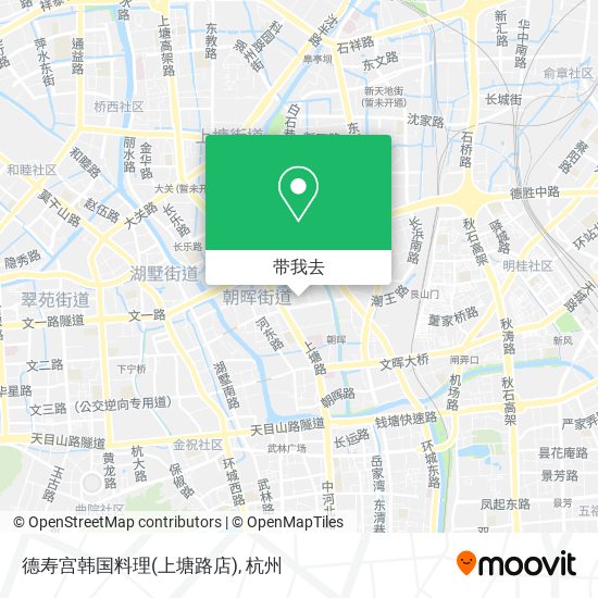 德寿宫韩国料理(上塘路店)地图