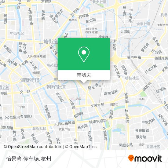 怡景湾-停车场地图