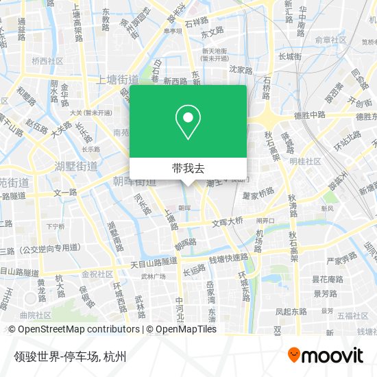 领骏世界-停车场地图