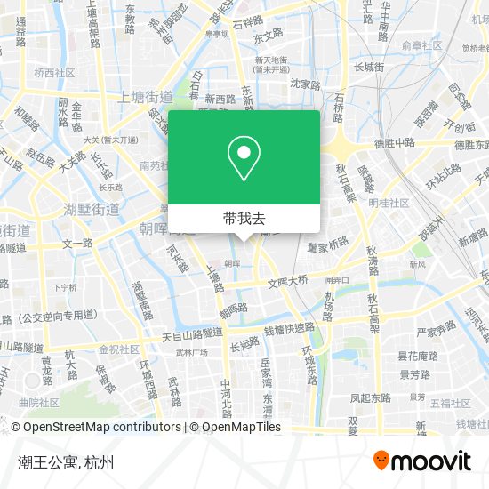潮王公寓地图