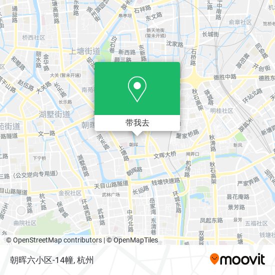 朝晖六小区-14幢地图