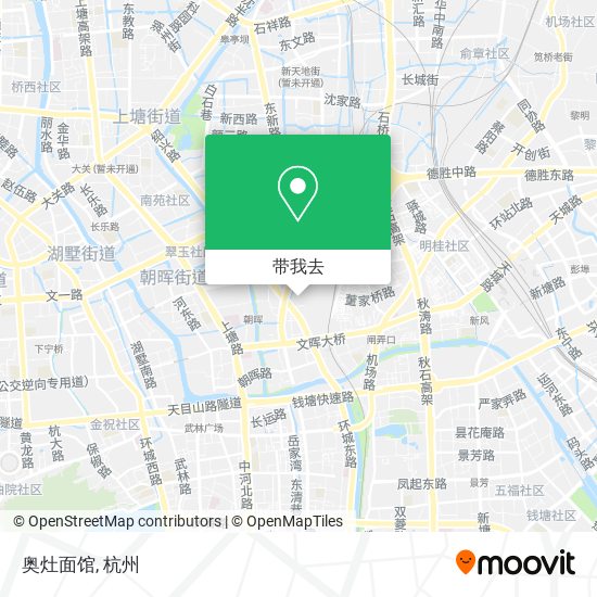 奥灶面馆地图