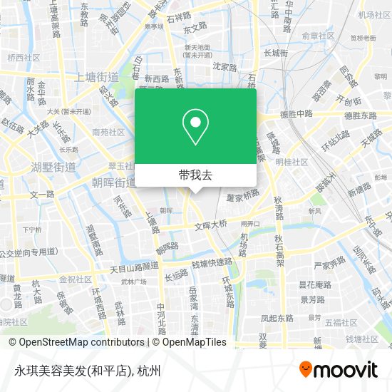永琪美容美发(和平店)地图