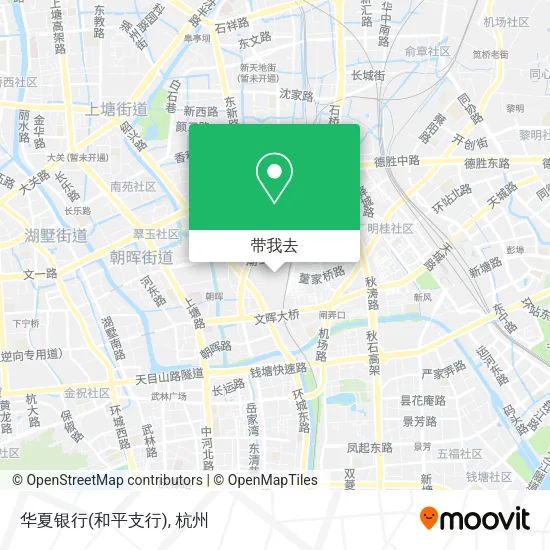 华夏银行(和平支行)地图