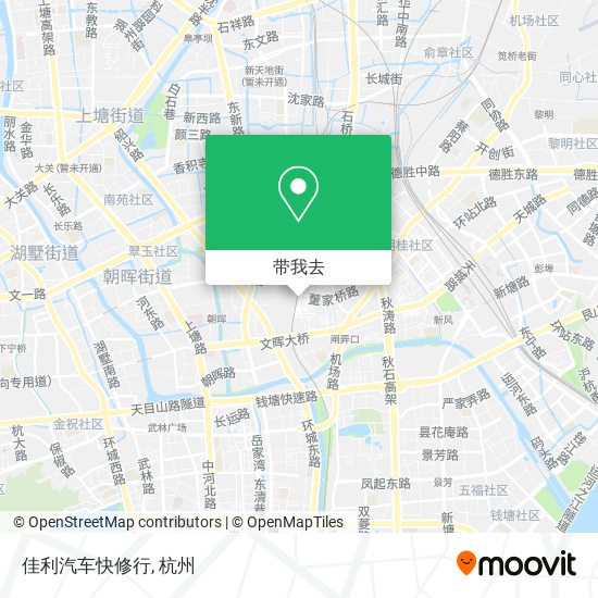 佳利汽车快修行地图