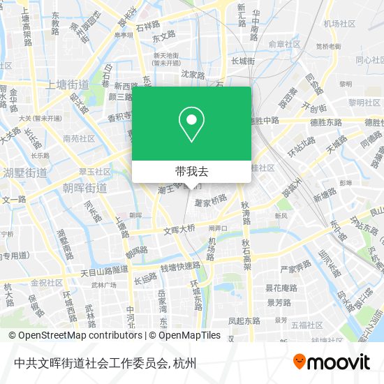 中共文晖街道社会工作委员会地图