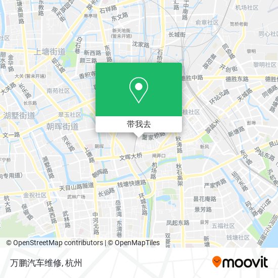万鹏汽车维修地图