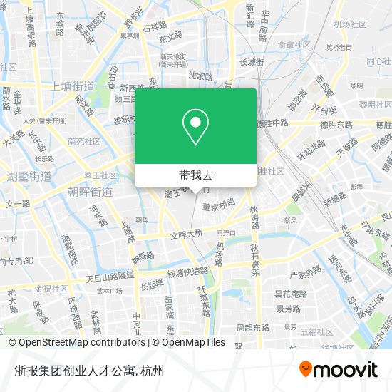 浙报集团创业人才公寓地图