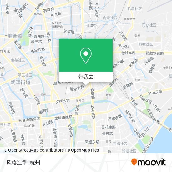 风格造型地图