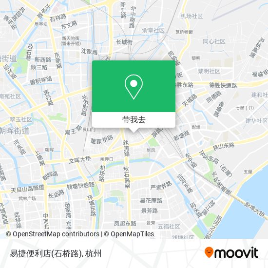 易捷便利店(石桥路)地图