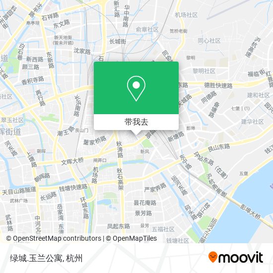 绿城.玉兰公寓地图