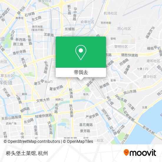 桥头堡土菜馆地图
