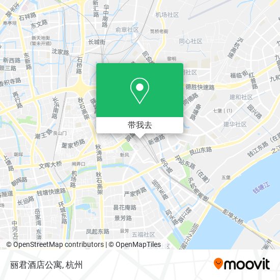 丽君酒店公寓地图