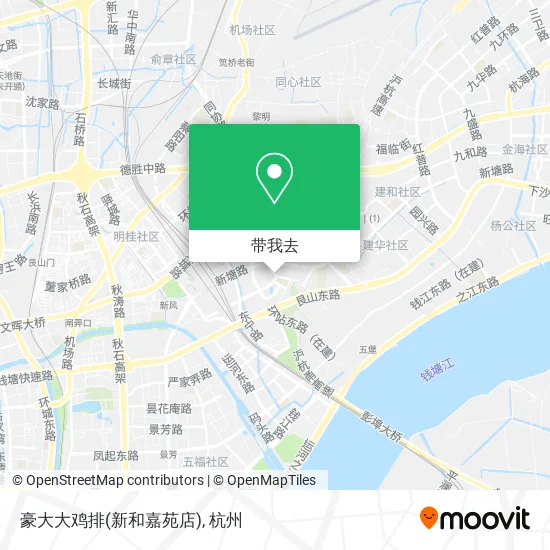 豪大大鸡排(新和嘉苑店)地图