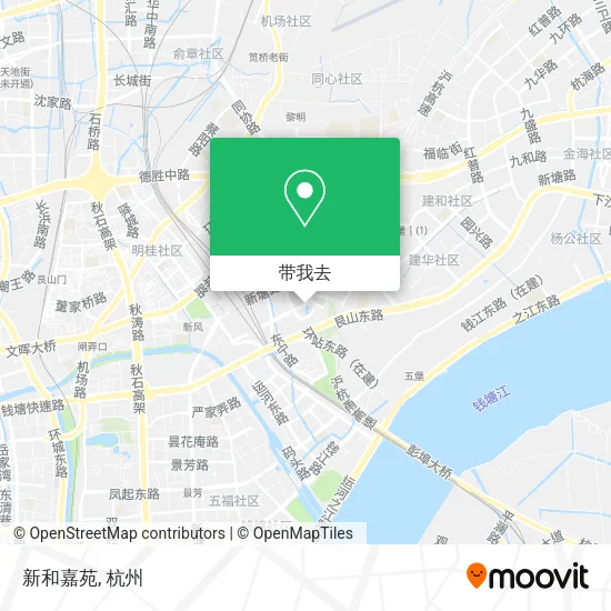 新和嘉苑地图