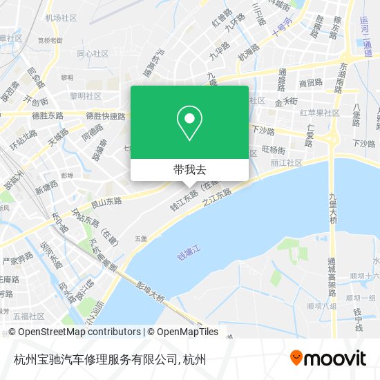 杭州宝驰汽车修理服务有限公司地图