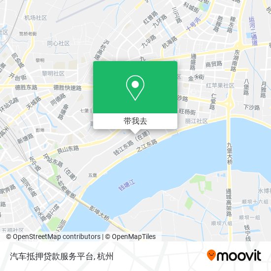 汽车抵押贷款服务平台地图