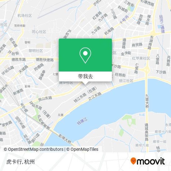 虎卡行地图