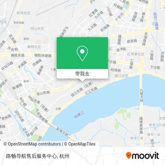 路畅导航售后服务中心地图