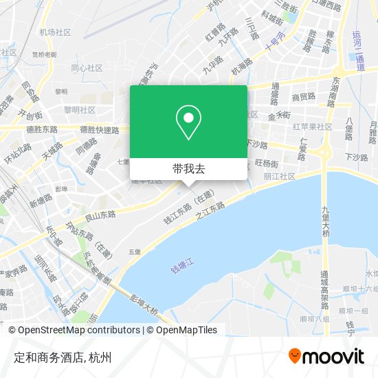 定和商务酒店地图