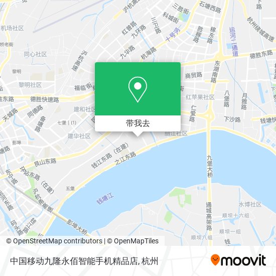 中国移动九隆永佰智能手机精品店地图