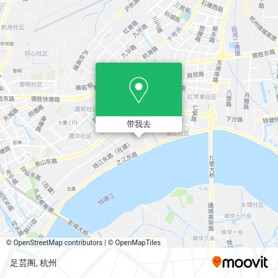 足芸阁地图