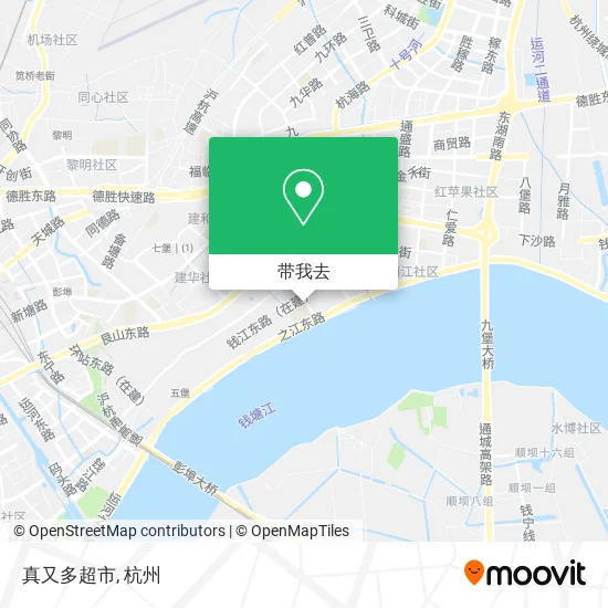 真又多超市地图