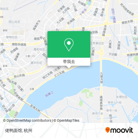 佬鸭面馆地图