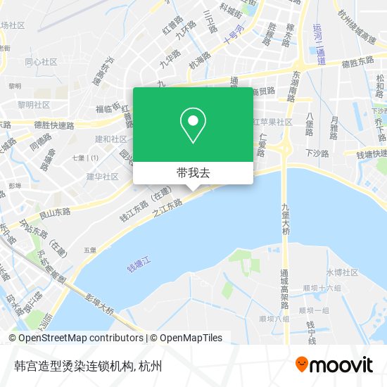 韩宫造型烫染连锁机构地图