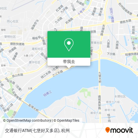 交通银行ATM(七堡好又多店)地图