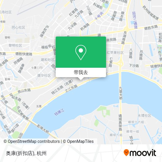 奥康(折扣店)地图