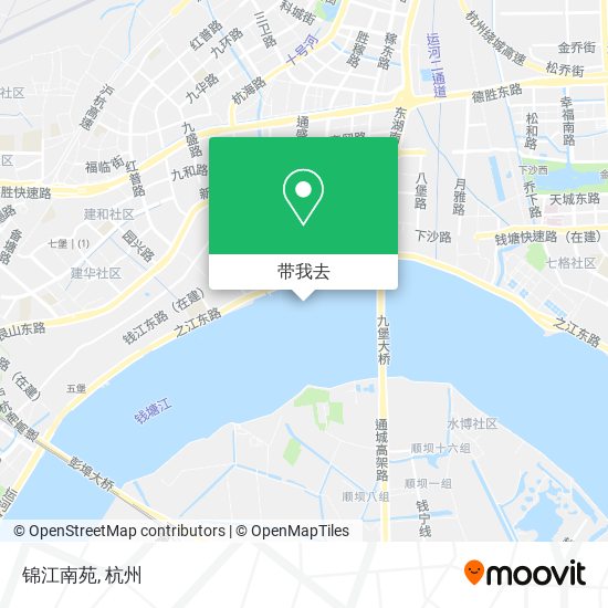 锦江南苑地图