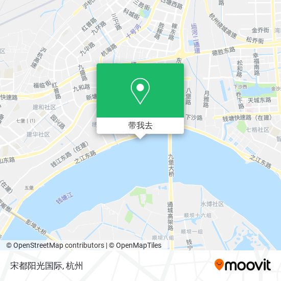 宋都阳光国际地图