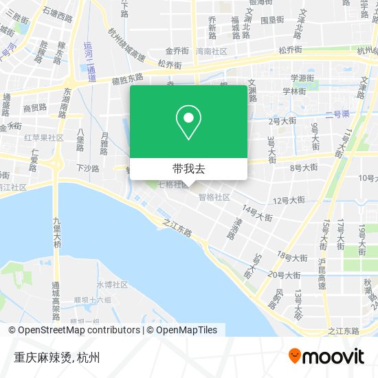 重庆麻辣烫地图