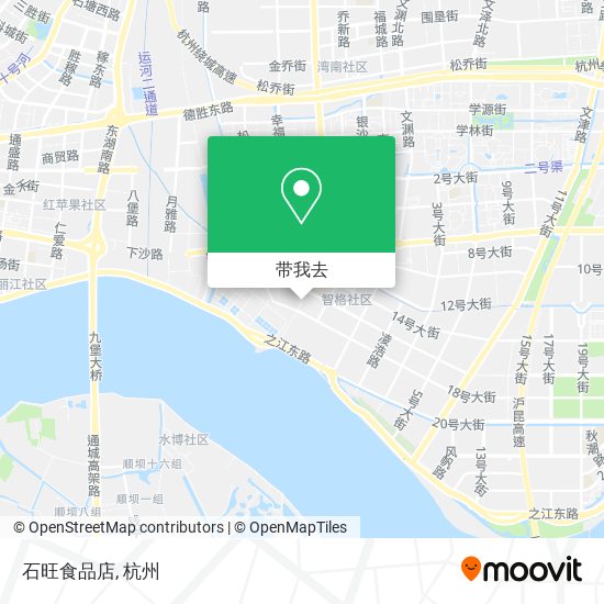 石旺食品店地图