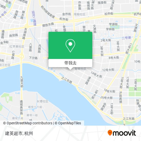 建英超市地图