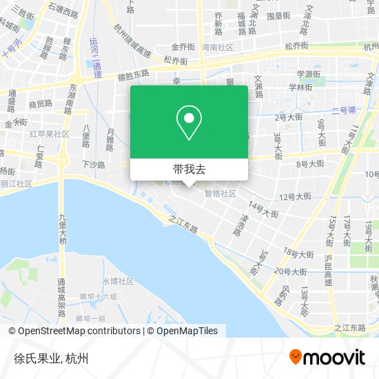 徐氏果业地图