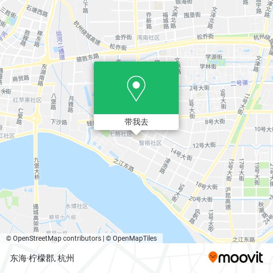 东海·柠檬郡地图
