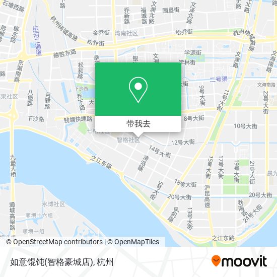 如意馄饨(智格豪城店)地图
