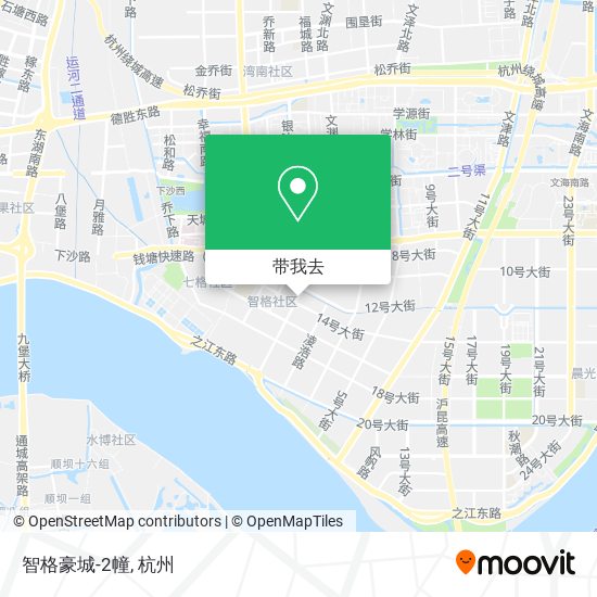 智格豪城-2幢地图