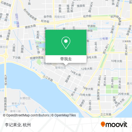 李记果业地图