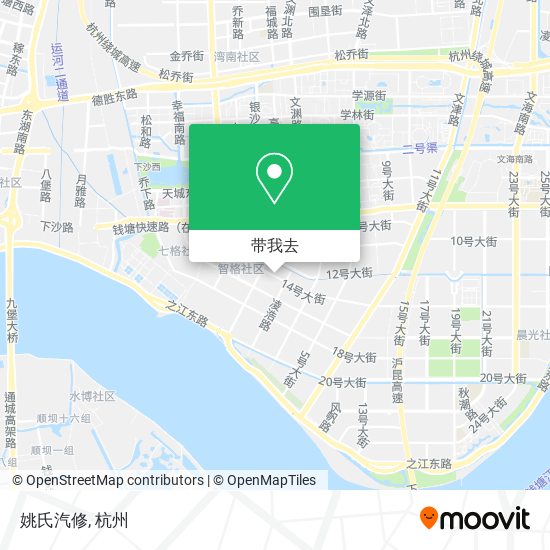 姚氏汽修地图