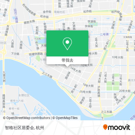 智格社区居委会地图