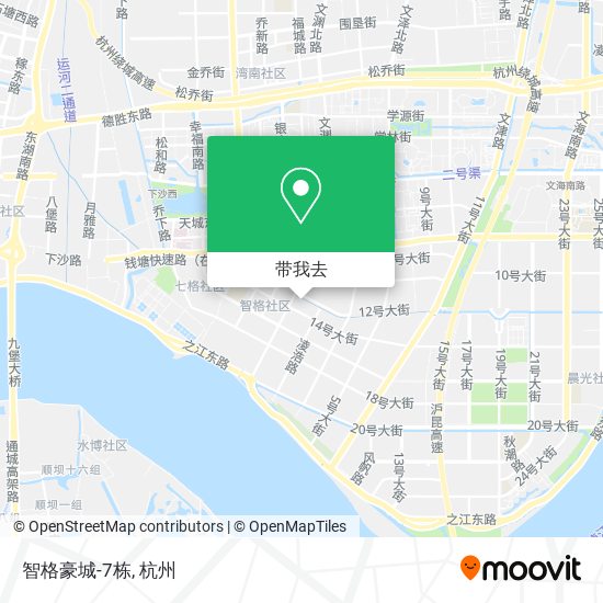 智格豪城-7栋地图