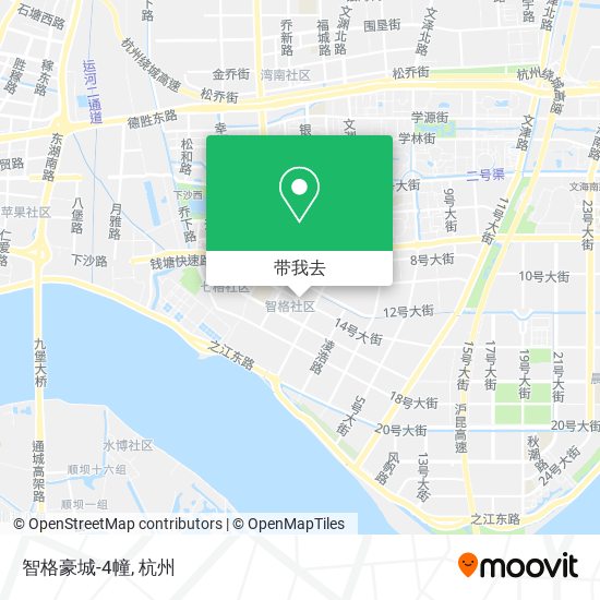 智格豪城-4幢地图