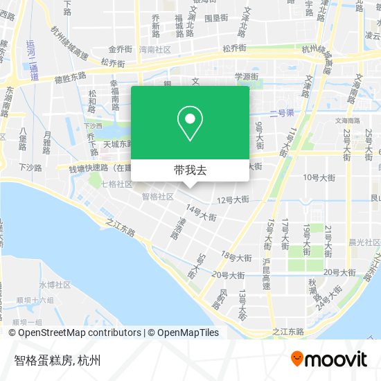 智格蛋糕房地图