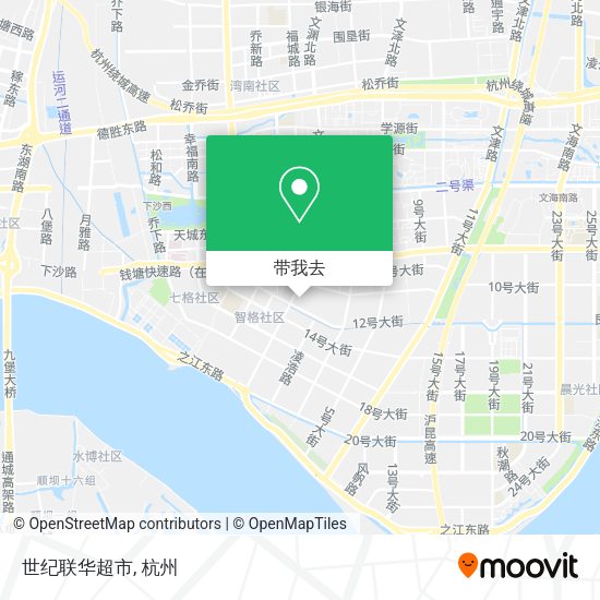 世纪联华超市地图